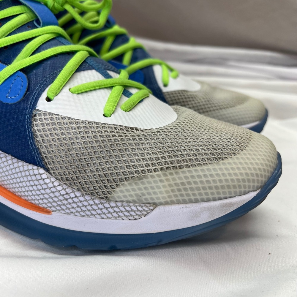 Under Armour Curry 7 Super‎ Soaker Lime Blue Mens 10.5 3021258-404 Basketball - Picture 15 of 15